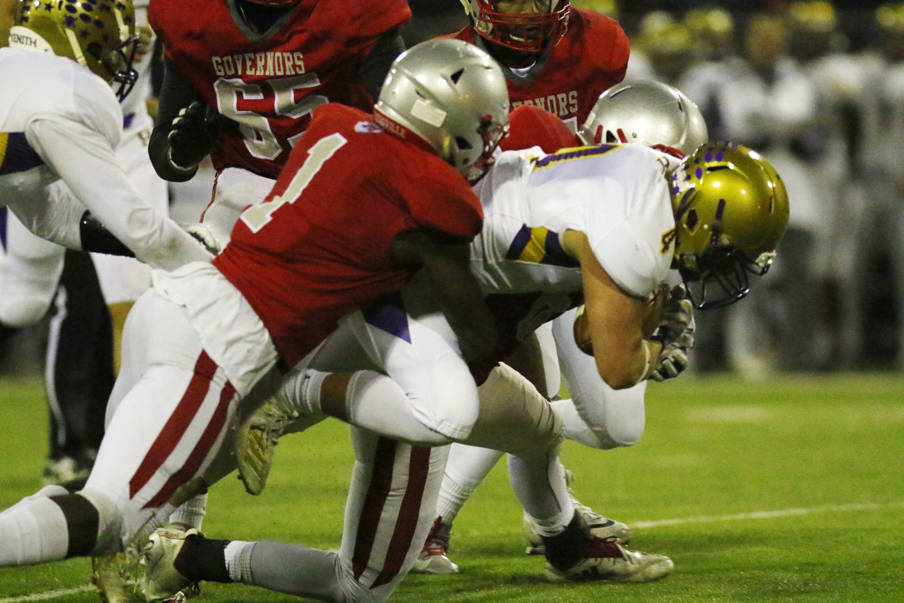 Gallery: 4A football sectional first round: Hobart vs. Morton
